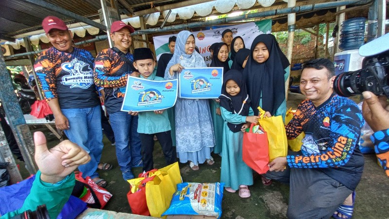 Mancing Bareng PetroChina Comunity dan Jurnalis Mancing Indonesia,