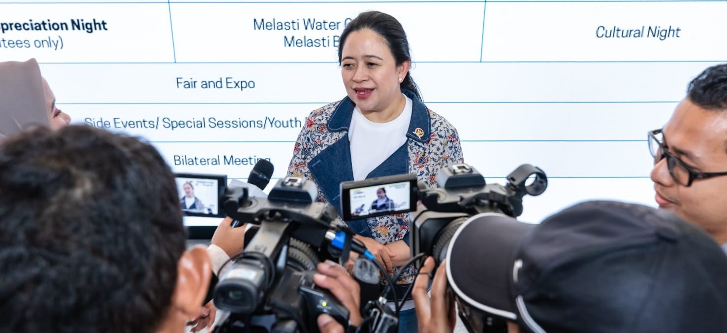 Puan Cek Kesiapan Venue Pertemuan Parlemen Dunia Dalam Rangka Forum Air