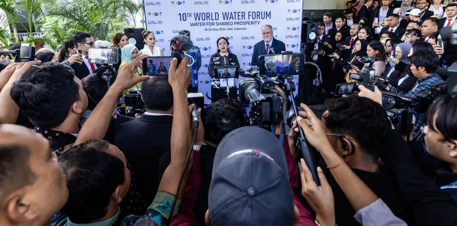 Puan Buka Pameran di WWF ke-10 yang Diikuti Berbagai Negara Soal Inovasi Air