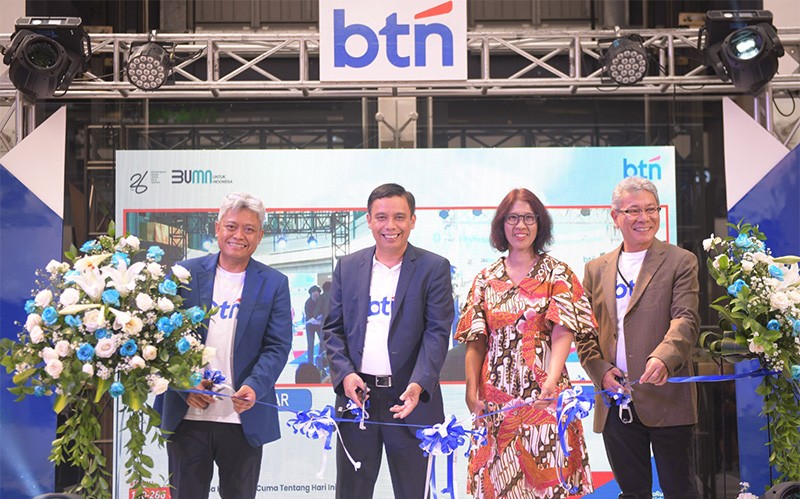 BTN Resmikan Secara Serentak Tiga Sales Center KPR BTN di 3 Kota