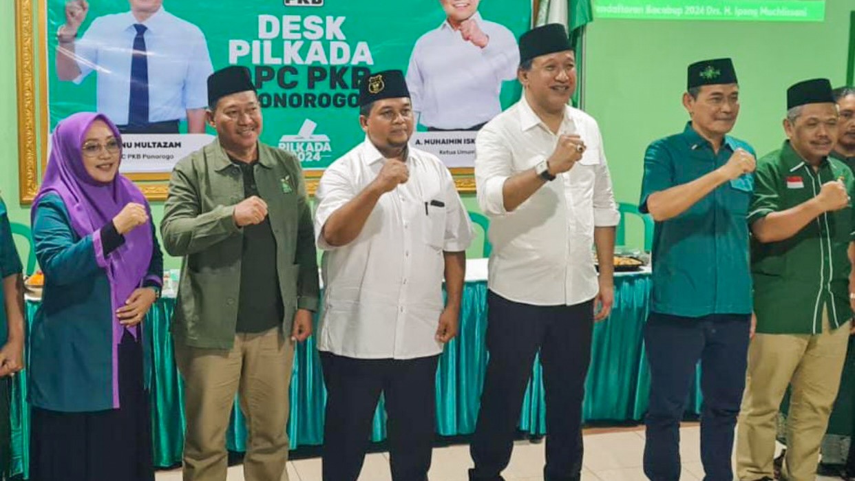 Eks Bupati Ponorogo Ipong Muchlissoni Sido Budal Pilkada 2024