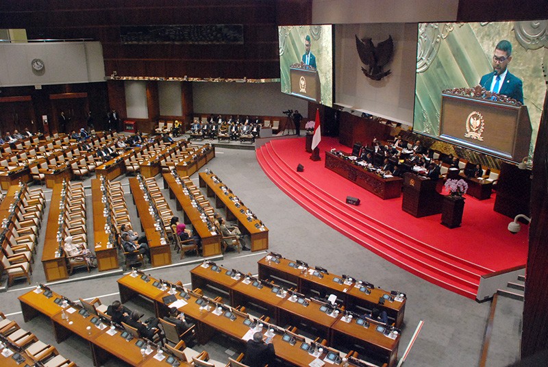 Rapat Paripurna DPR ke-18 Masa Persidangan V