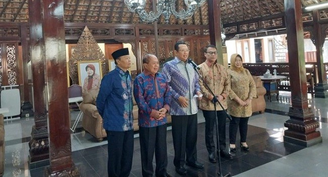 Sambangi Kediaman SBY, Pimpinan MPR Minta Masukan Amandemen UUD Pemilu Langsung 