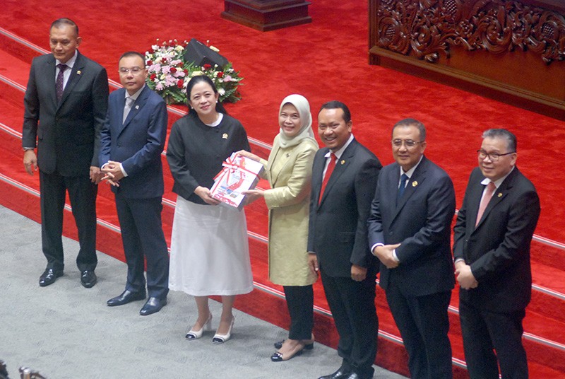 DPR RI Dapat WTP Dari  BPK Pada LKPP 2023