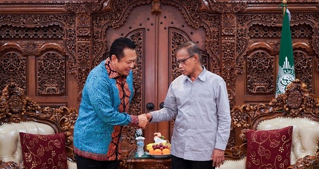 Bertemu Ketum PP Muhammadiyah, Ketua MPR RI Harap Silaturahmi Kebangsaan Bisa jadi Tradisi Politik