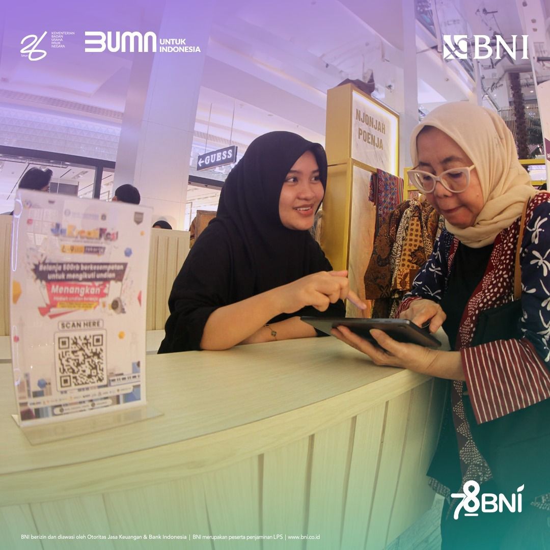 BNI Siap Tebar Promo Menarik di Festival Jakarta Great Sale 2024