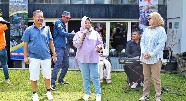 Ikut Ramaikan Kegiatan Capacity Building Media Gathering, Siti Fauziah Harap Makin Pererat Keakraban Wartawan Dan MPR