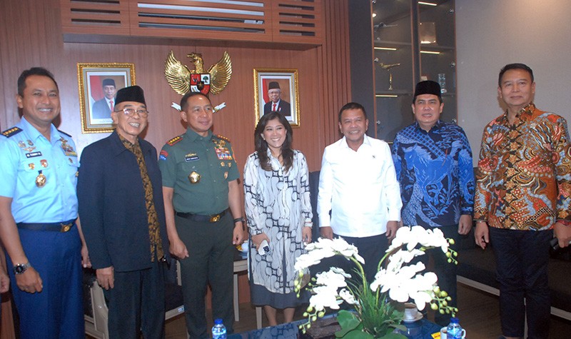 Komisi I DPR Raker Dengan Wamenhan ,Panglima TNI beserta KASAD, KASAL, dan KASAU