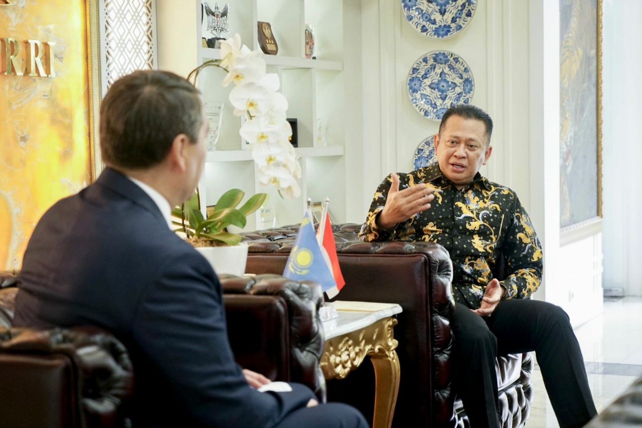 Terima Dubes Kazakhstan, Ketua MPR RI Dukung Kerjasama Sister City Astana - IKN Nusantara