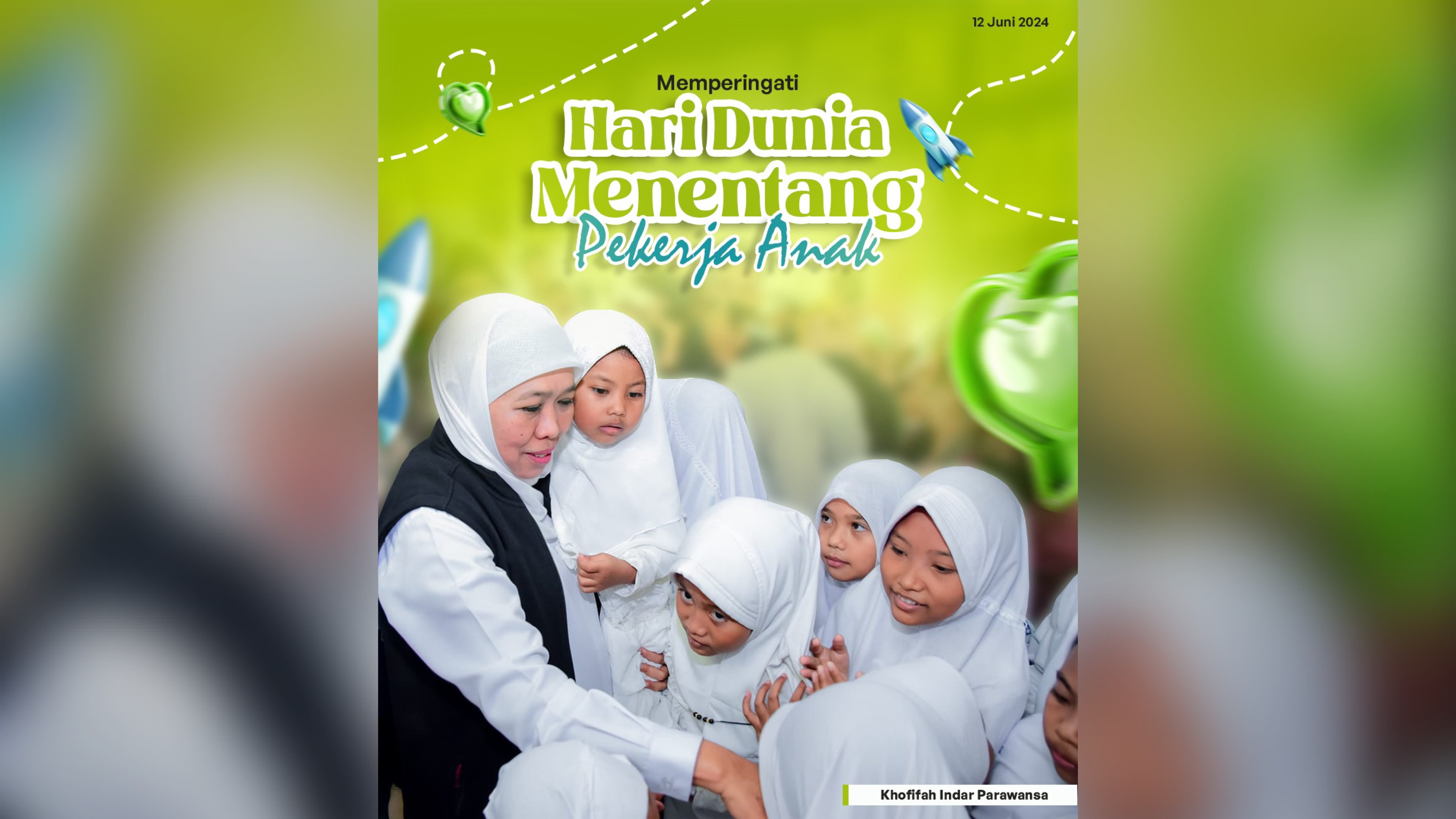 Khofifah Tegas Serukan Stop Pekerja Anak, Dorong Penuhi Hak dan Kesejahteraan Anak
