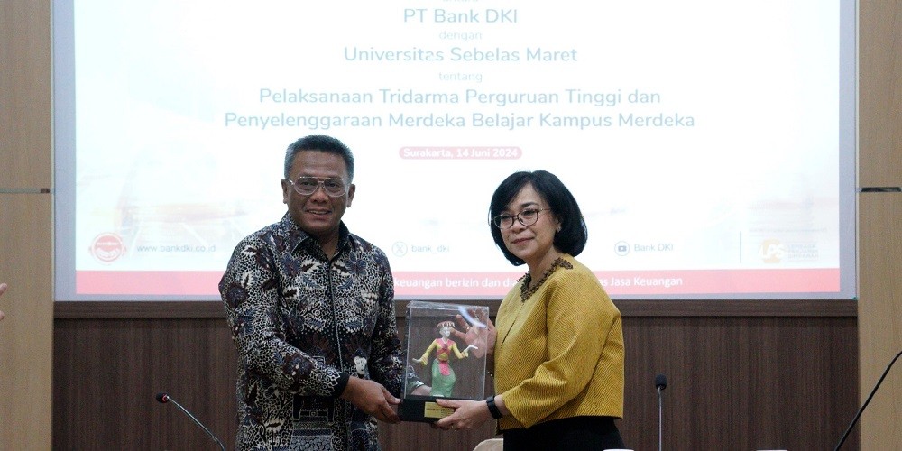 Dukung Pengembangan Pendidikan, Bank DKI Jalin Kerja Sama Dengan Universitas Sebelas Maret 