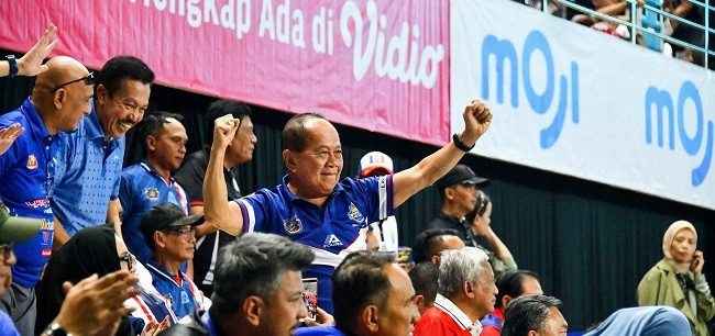 Proliga Voli 2024, Disaksikan SBY dan Syarief Hasan, LaVani Tundukkan STIN BIN 3-0
