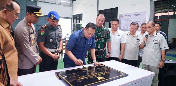 Ketua MPR RI Resmikan Operasional Pabrik Amunisi Swasta Pertama di Indonesia