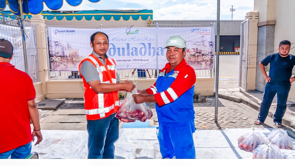 Gandeng LMI, TPS Bagikan Daging Qurban ke Mitra dan Masyarakat