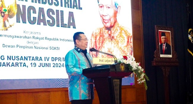 Ketua MPR RI Tegaskan Perlunya Hubungan Industrial Sesuai Nilai-Nilai Pancasila