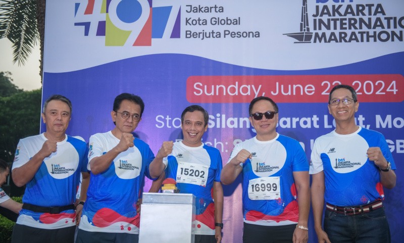 BTN Jakarta International Marathon 2024 Sukses Digelar