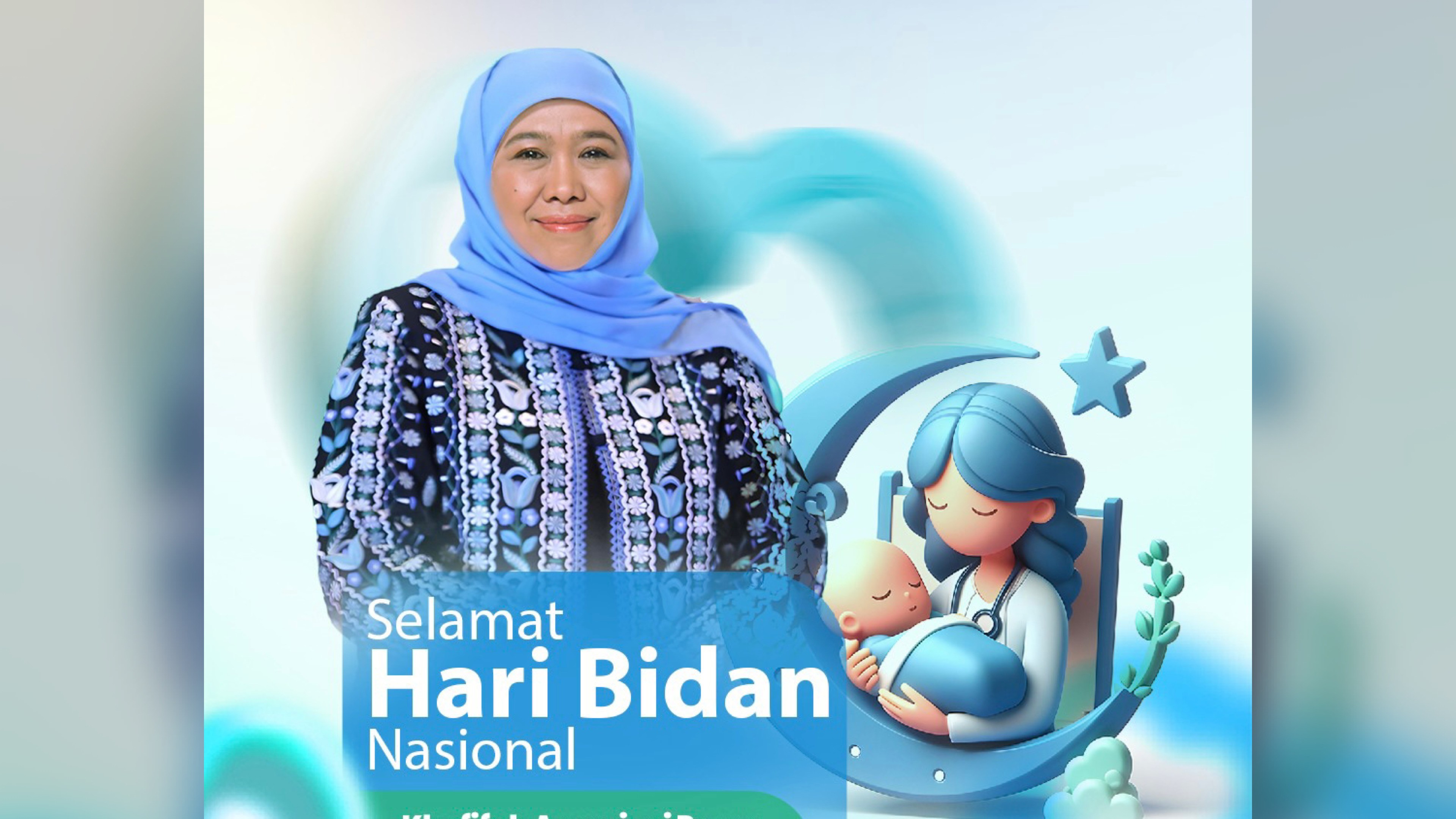 Khofifah: Terima Kasih Bidan Telah Jadi Garda Terdepan Layanan Kesehatan Ibu dan Anak