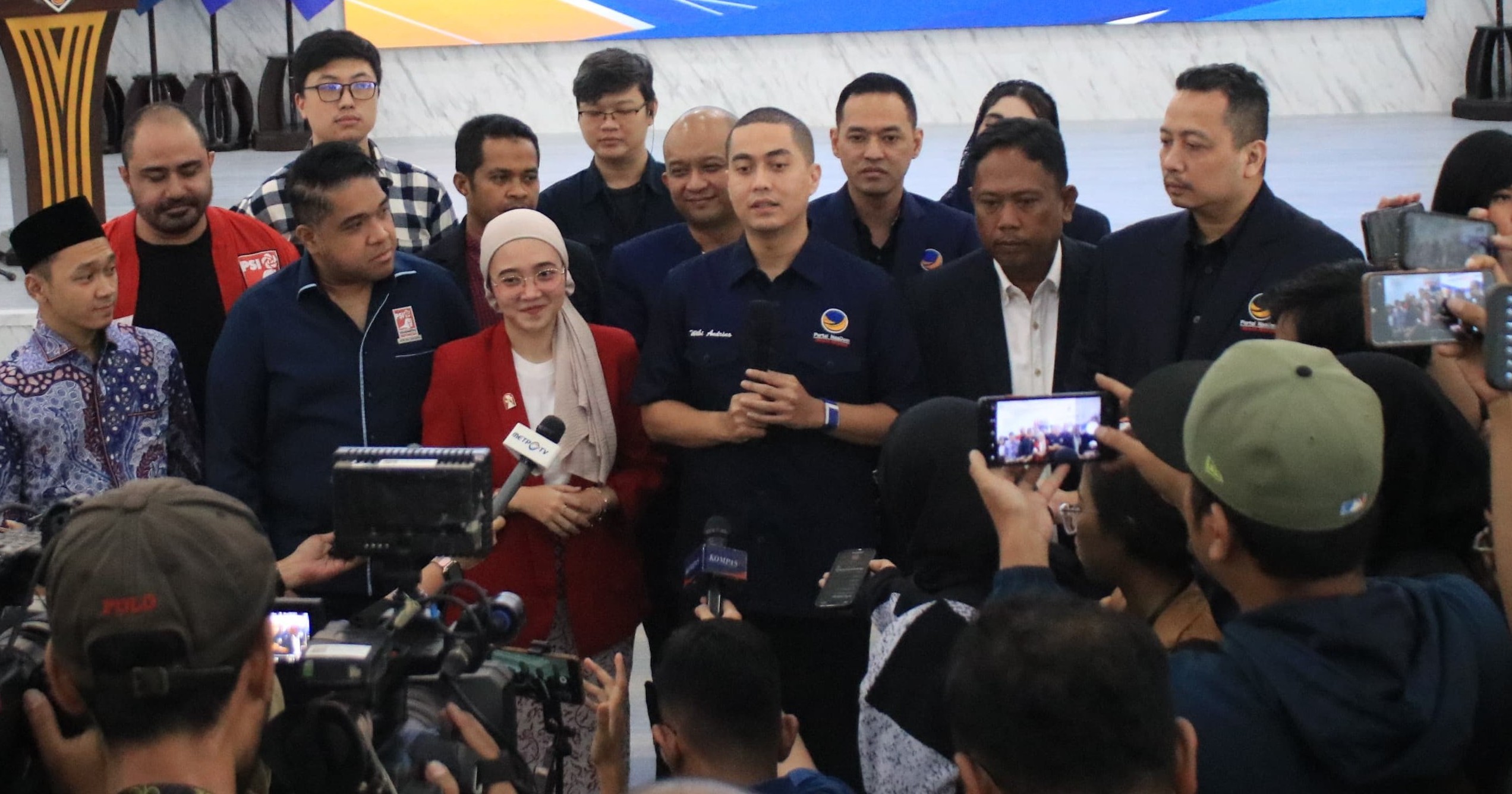 NasDem Jakarta Terima Kunjungan PSI Jakarta, Bangun Kolaborasi di Tingkat DPRD