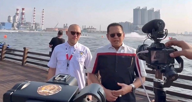 Buka Start Final Kejurnas IMI Jetski, Bamsoet Harap Masuk Lima Besar Kejuaraan Dunia