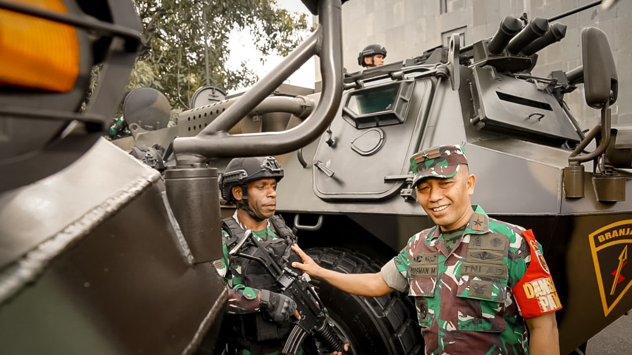 Danrem 084/BJ Pimpin Apel Gelar Pasukan Pengamanan VVIP Rencana Kunker Wapres RI