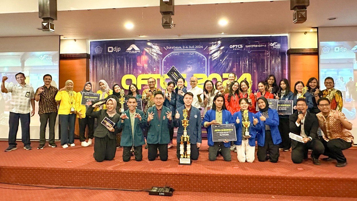 17 Perguruan Tinggi di Surabaya Ikuti Kompetisi Pajak, Ini Tim yang Juara