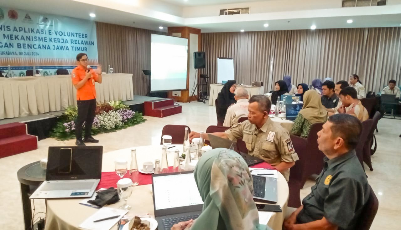 Relawan Organisasi Mitra SRPB Jatim Ikuti Bimtek E-Volunteer
