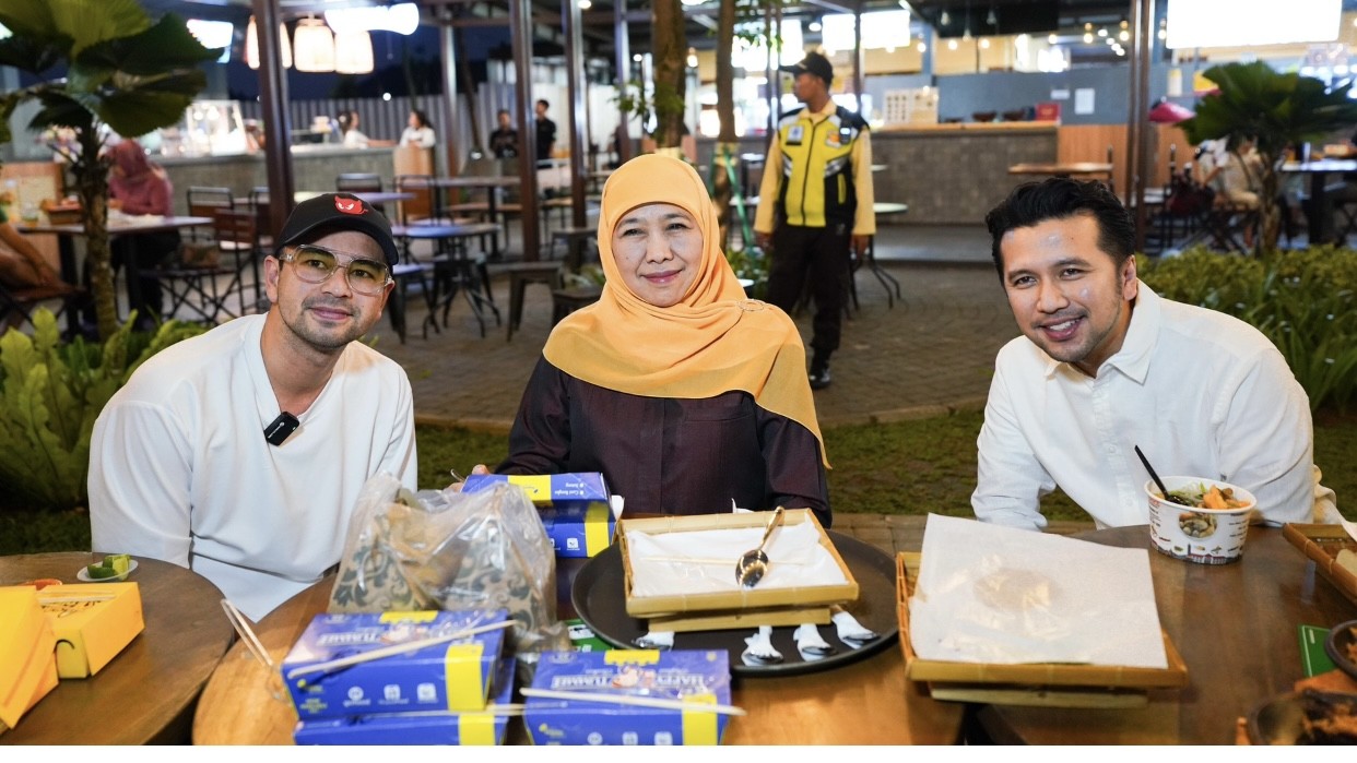 Raffi Ahmad Dinner with Khofifah-Emil, Rencana Bangun Destinasi Kuliner Nusantara di Batu & Bromo