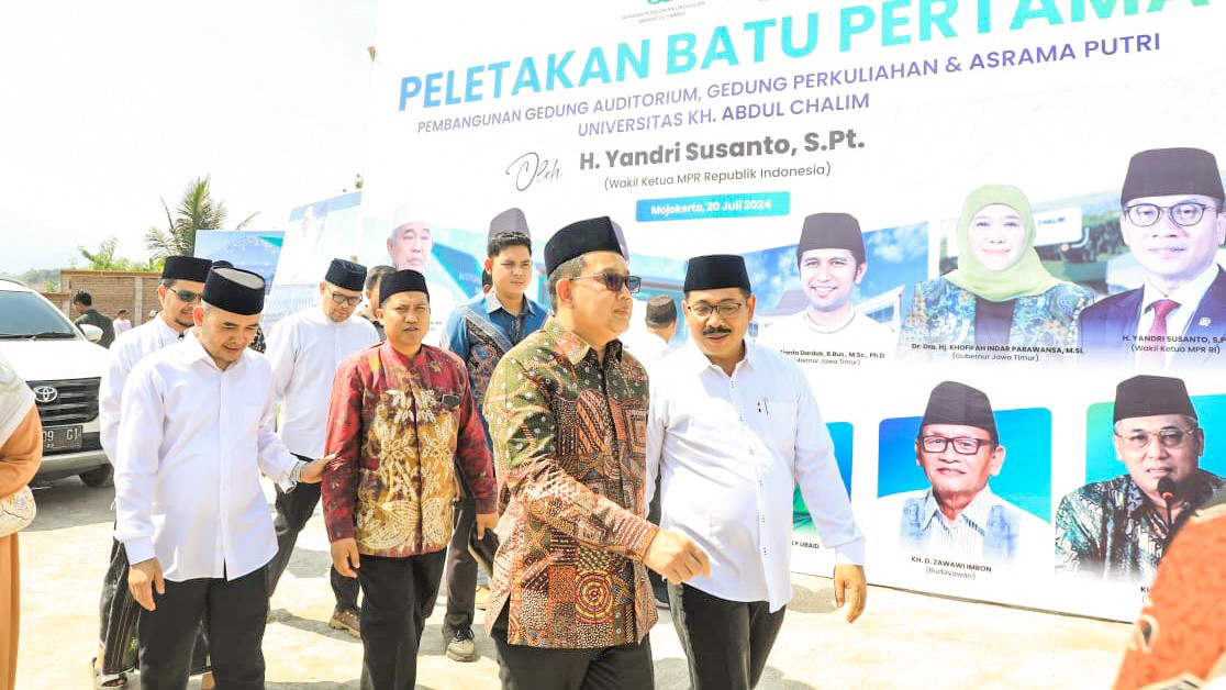 Ground Breaking UKHAC, Pj Gubernur Apresiasi UKHAC Lahirkan Lulusan Berkualitas Tingkatkan SDM Jatim