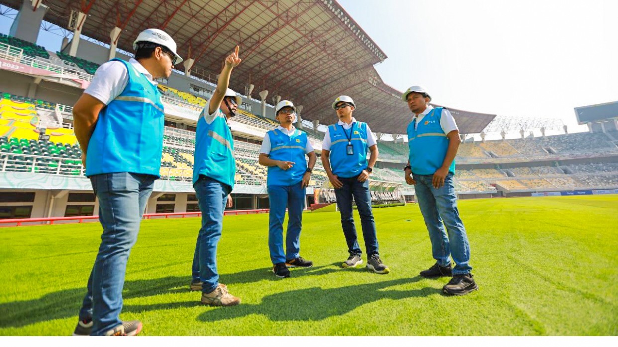 PLN Gelar Apel Siaga Kelistrikan Jaga Keandalan Gelaran AFF U-19 dan Asian Men's U-20 Volley Championship