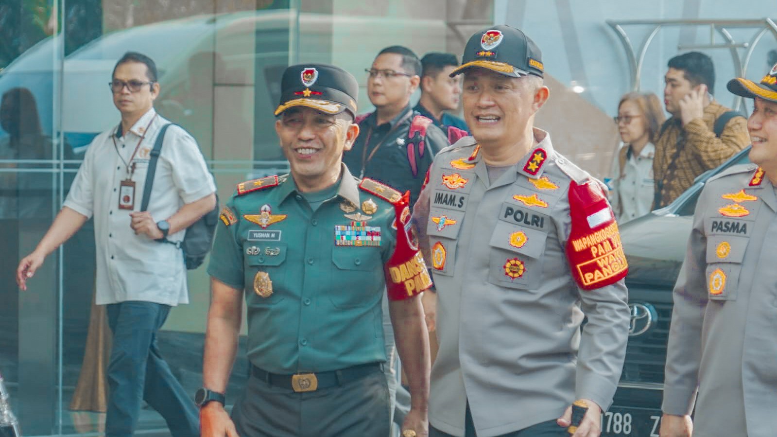Kunker Presiden Jokowi di Wilayah Korem 084/BJ Berjalan Aman dan Lancar