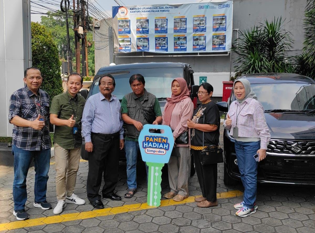 BRI KC Jakarta Pasar Minggu Undi Panen Hadiah Simpedes