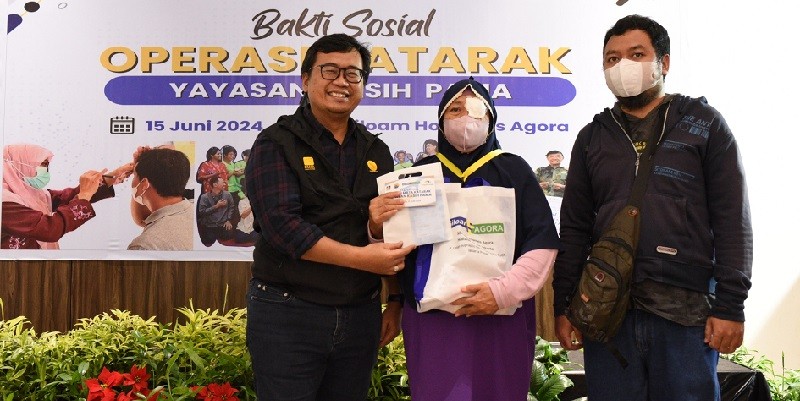 Berikan Bantuan Kesehatan, PAMA Gelar Operasi Katarak Gratis Bagi Masyarakat 