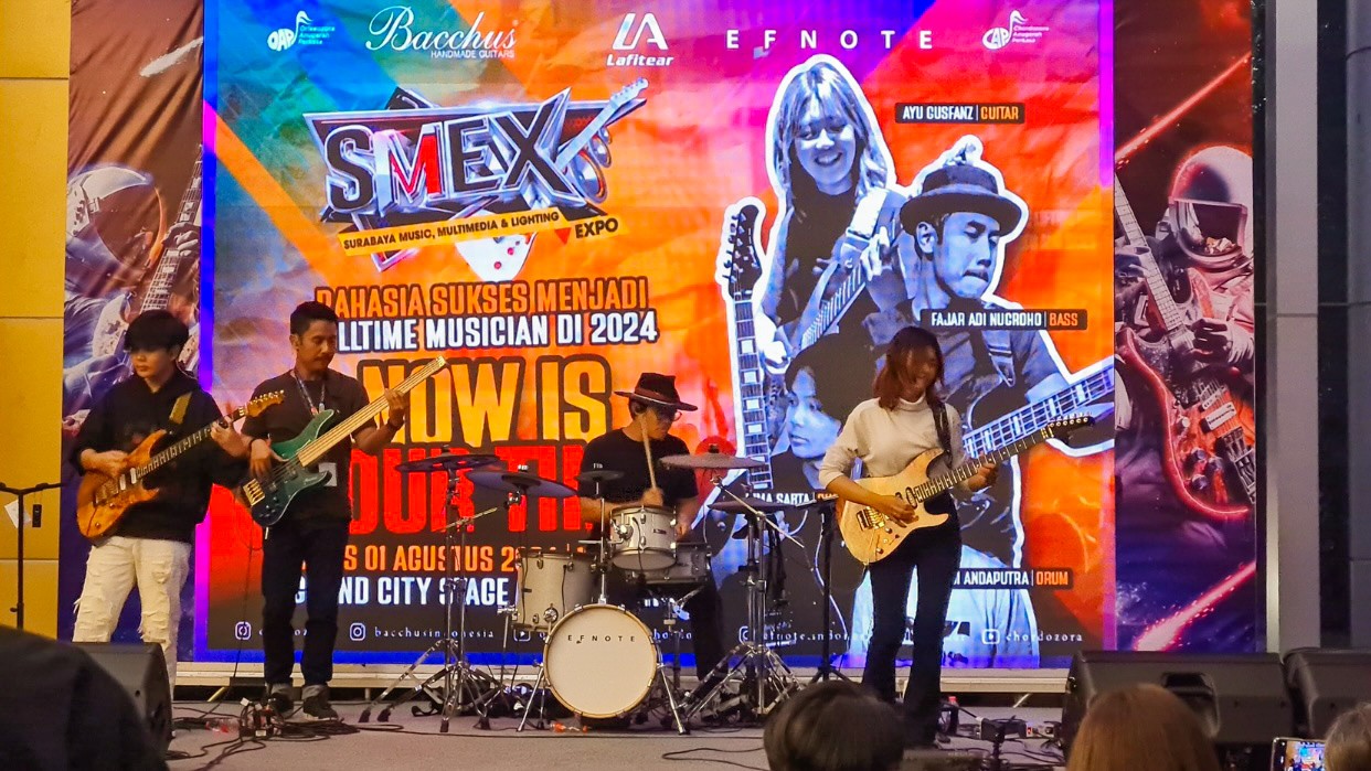 Surabaya Music Expo 2024, Pameran Musik, Lighting dan Multimedia Terbesar se-Indonesia Timur