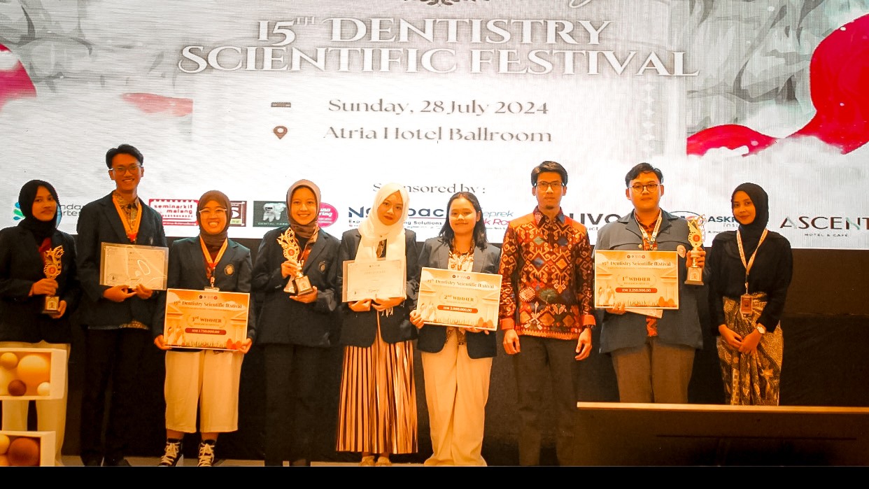 Mahasiswa FKG UNAIR Sabet Juara 1 International Research Competition