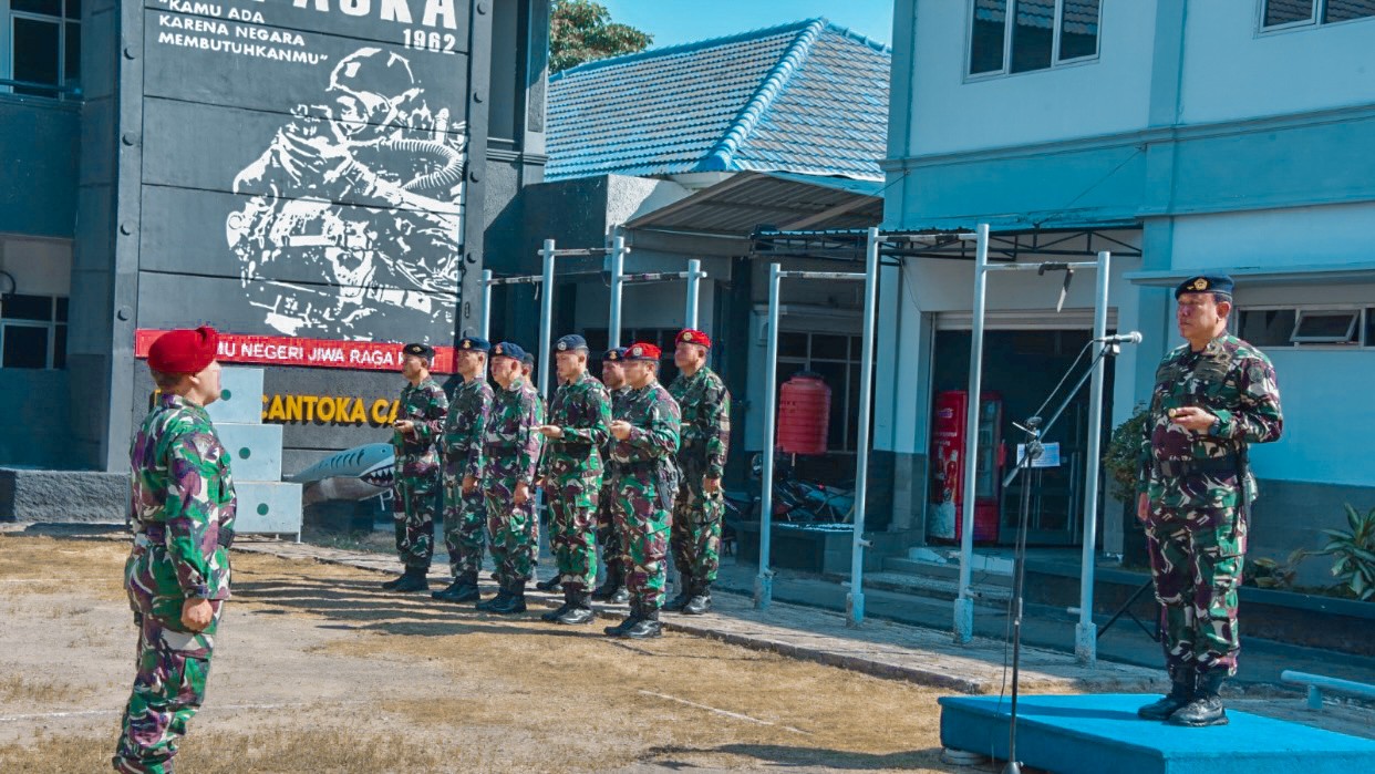 Kodiklatal Tempa Puluhan Prajurit Terbaik jadi Calon Pelatih Pasukan Elit TNI AL