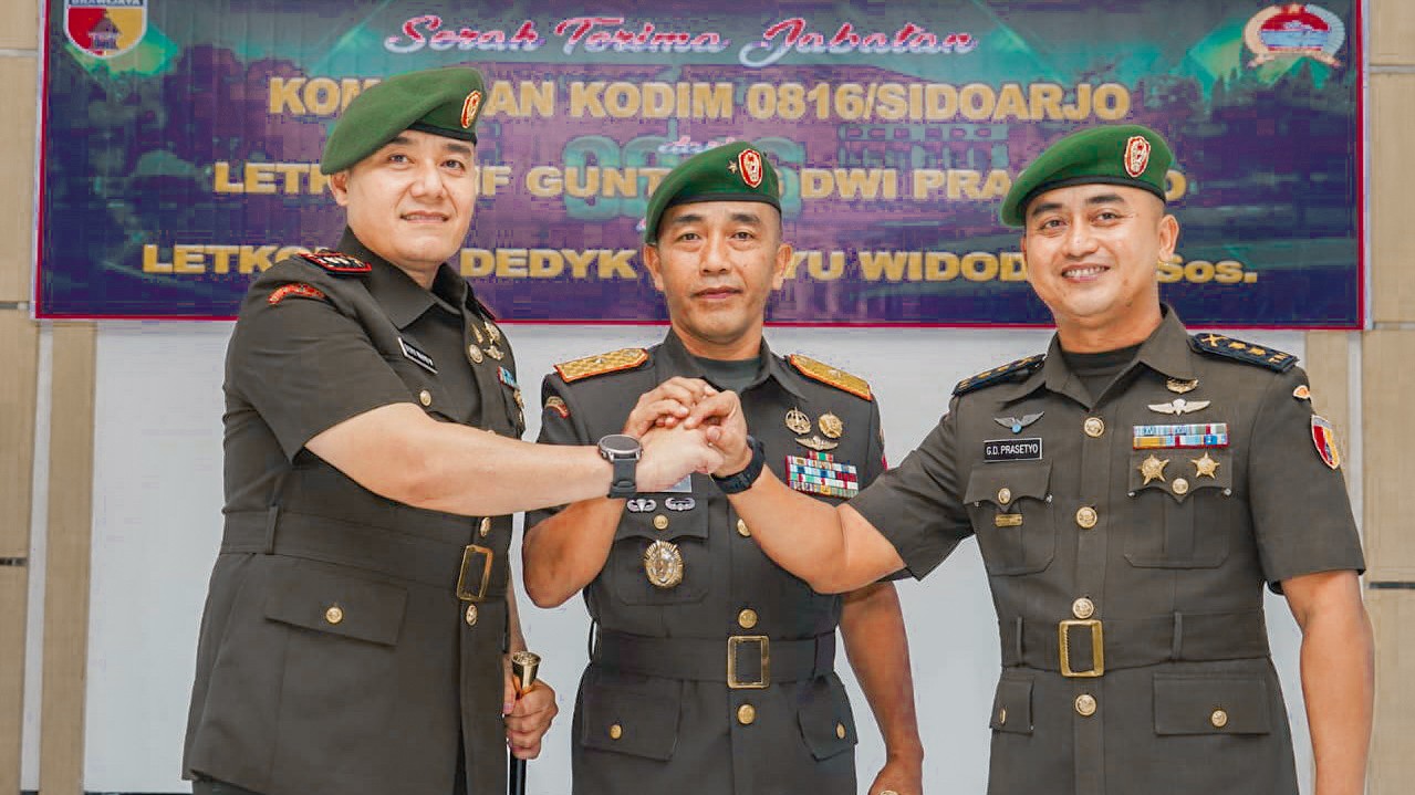 Dandim 0816/Sidoarjo Baru, Letkol Inf Dedyk Wahyu Widodo