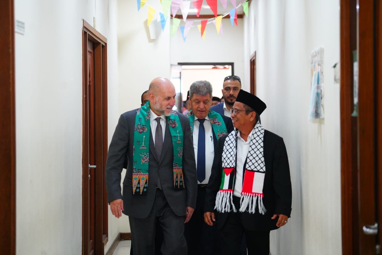 Di Hadapan Penasehat Presiden Palestina, Unusia Tawarkan Beasiswa Kepada Anak-anak Palestina