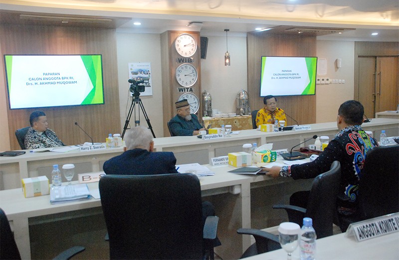 DPD RI Gelar Fit and Proper Test Calon Anggota BPK RI