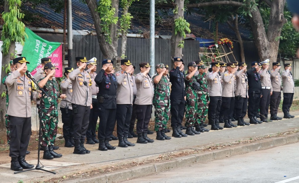 Sidang Tahunan MPR, 3.457 Personel Gabungan Diterjunkan untuk Pengamanan