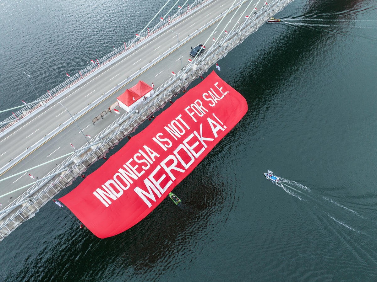 KEMAH Indonesia  Nilai  GreenPeace bangun Narasi Buruk Sektor Lingkungan Hidup , Alam dan Kehutanan Indonesia