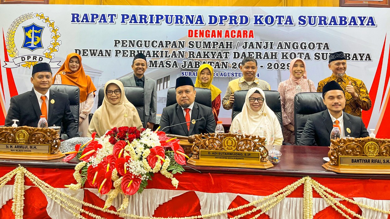 Resmi Dilantik, Inilah Profil Anggota Fraksi PKS DPRD Kota Surabaya 2024-2029