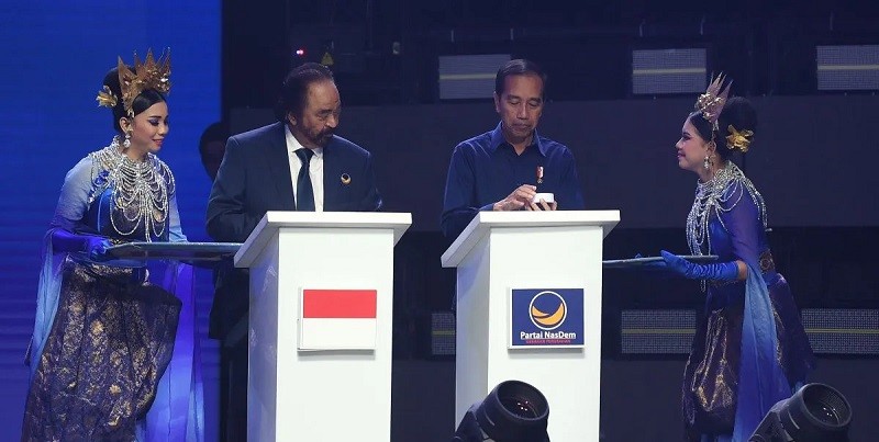 Presiden Jokowi Buka Kongres III Partai NasDem di JCC