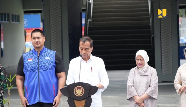 Jokowi Resmikan Renovasi dan Pembangunan 18 Venue PON XXI di Aceh