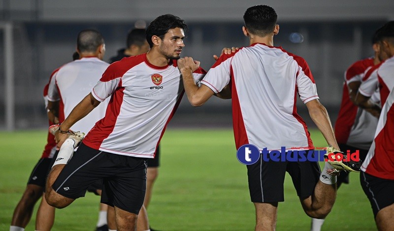 Foto: Sesi Latihan Resmi Timnas Indonesia Jelang Laga Melawan Australia