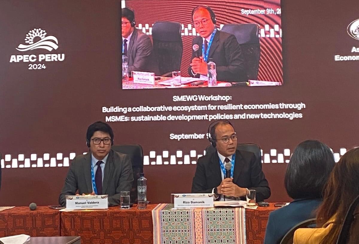 Kemenkop Promosi Inovasi dan Teknologi RPB pada Forum APEC di Peru