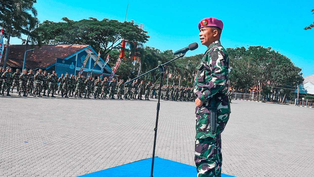 Pasca Pelantikan, Siswa Dikmaba TNI AL Angkatan 44/1 Menuju Mako Kodikdukum Kodiklatal