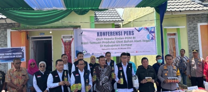 BPOM Bongkar Obat Bahan Alam Ilegal di Riau, Jamu 'Disulap' Jadi Parasetamol