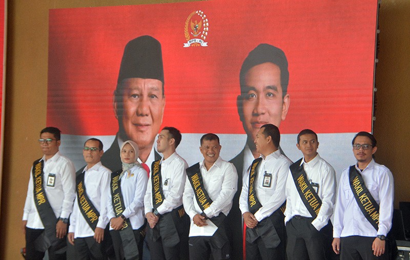 Gladi Bersih Pelantikan Presiden dan Wakil Presiden Terpilih 2024-2029