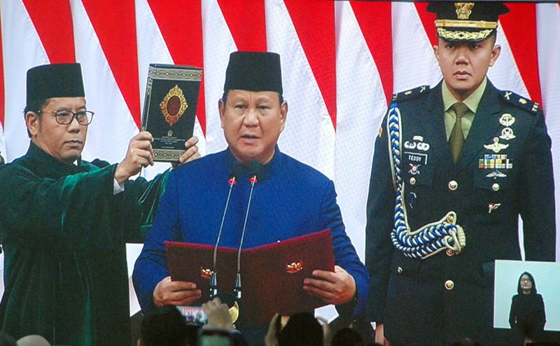 Prabowo-Gibran Resmi Dilantik Menjadi Presiden dan Wakil Presiden Periode 2024-2029