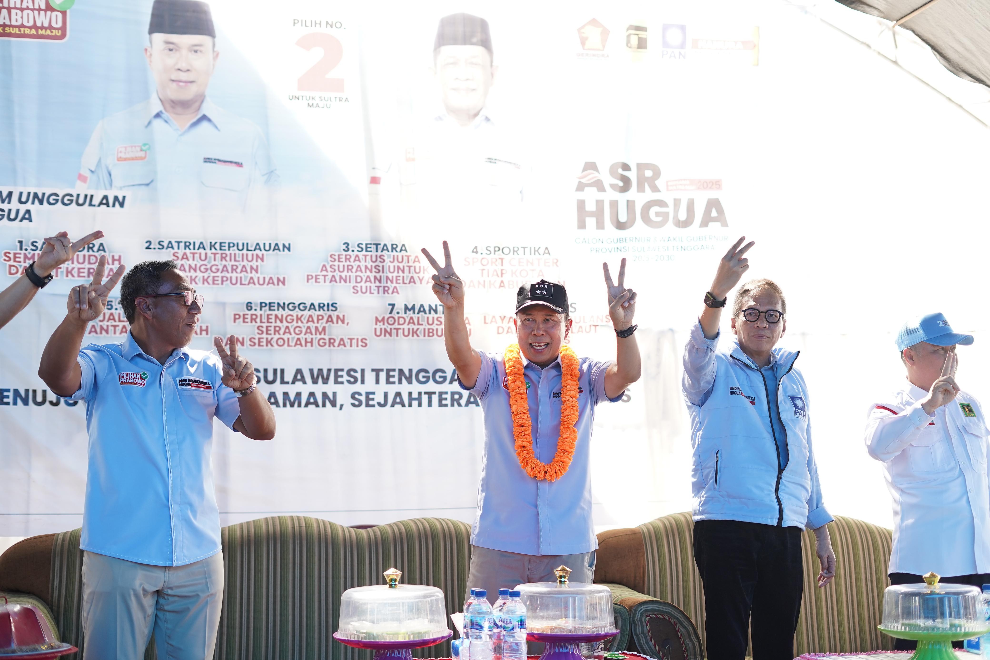 Kampanye ASR-Hugua di Kolaka Timur, Gerindra Yakin Menangkan ASR